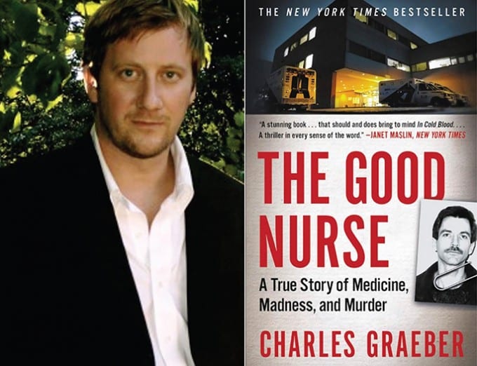 Author Image and Book cover of Charlerles Graeber author of The Good Nurse