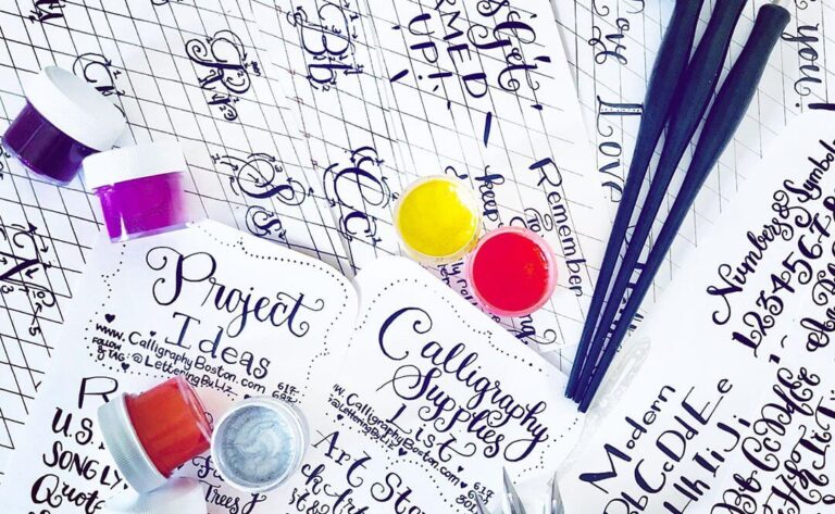 Modern Pointed Pen Calligraphy with Liz Roessler