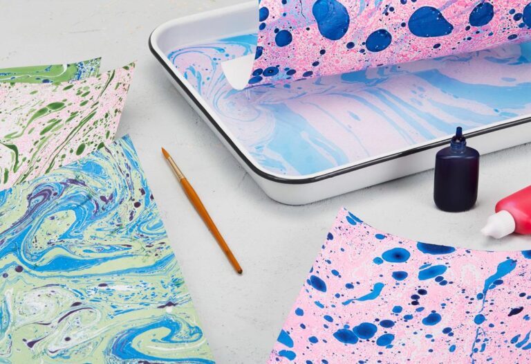 Teen Tuesday Crafternoon: Paper Marbling
