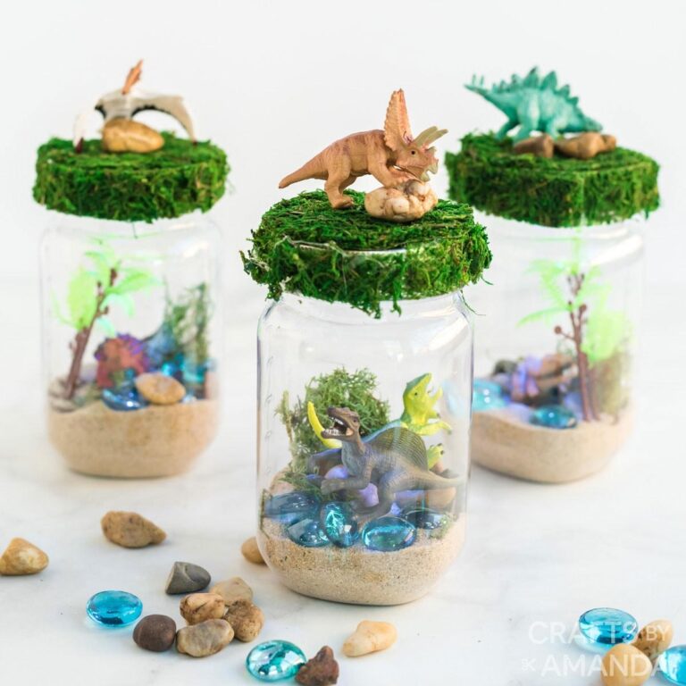 Crafts in the Courtyard: Dinosaur Night Light