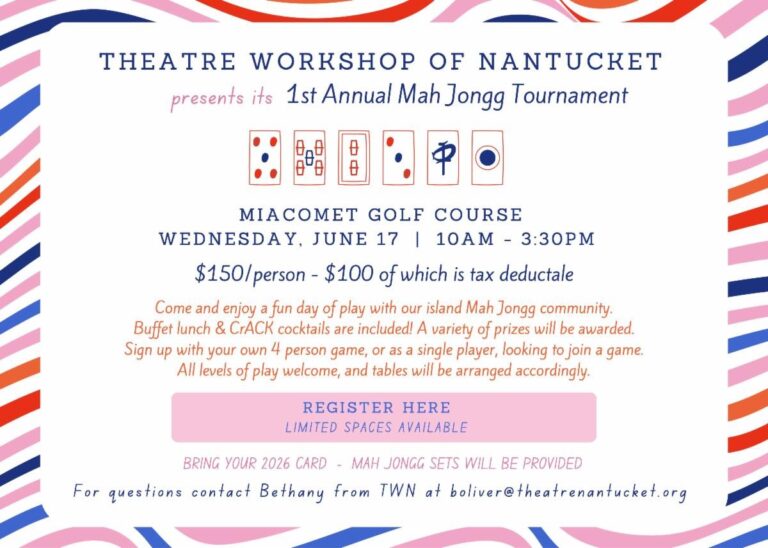 1st Annual Mah Jongg Tournament