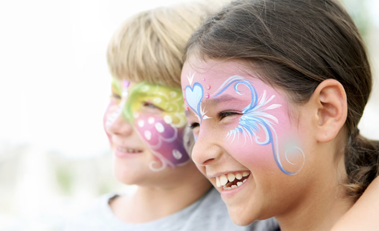 Facepainting Charter with Nantucket by Water