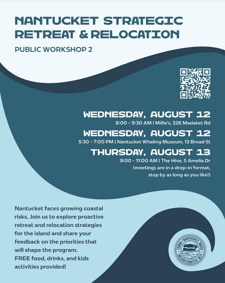 Nantucket Strategic Retreat & Relocation Public Workshop 2